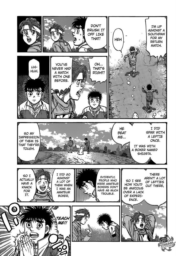Hajime no Ippo Chapter 1174 page 5 - Chapter 1174