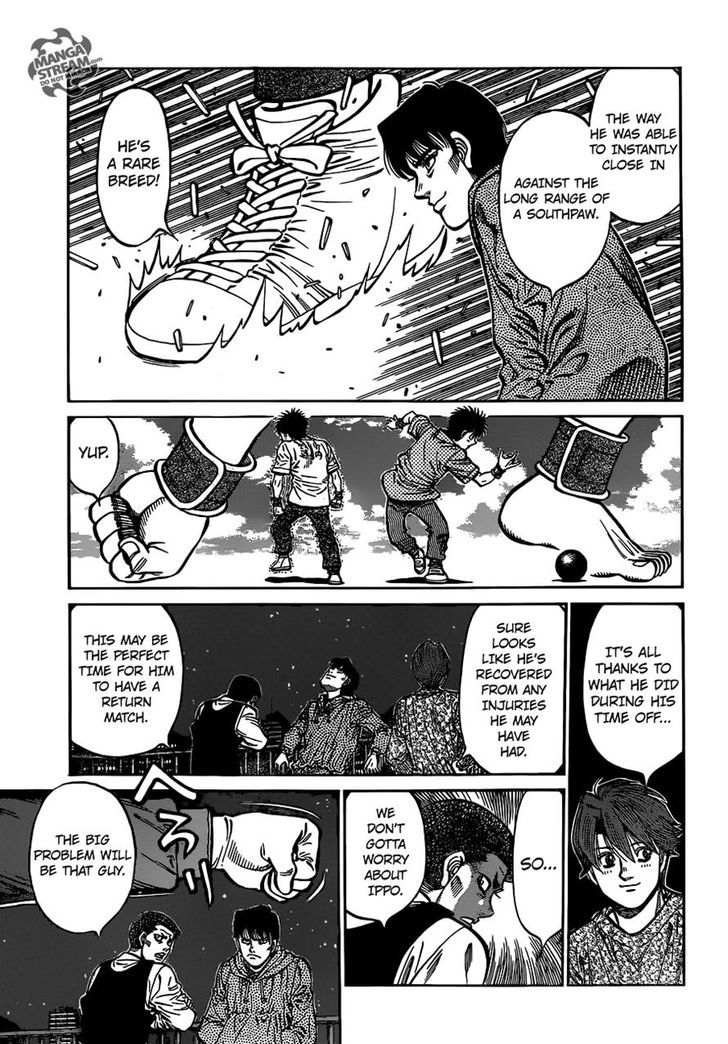 Hajime no Ippo Chapter 1175 page 10 - Chapter 1175