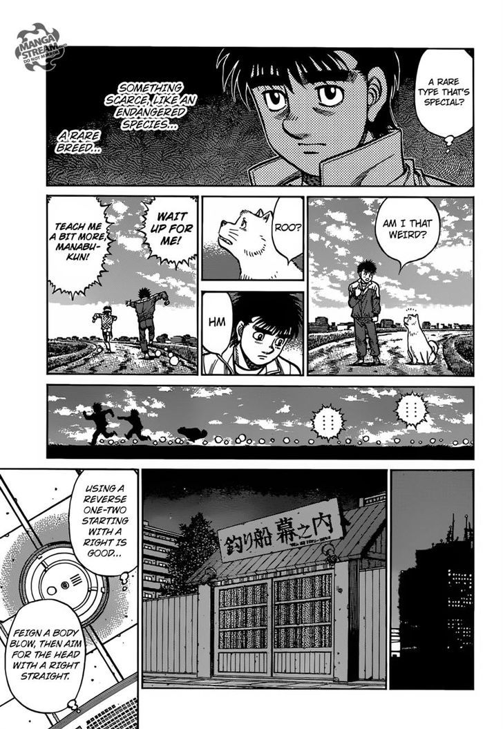 Hajime no Ippo Chapter 1175 page 3 - Chapter 1175