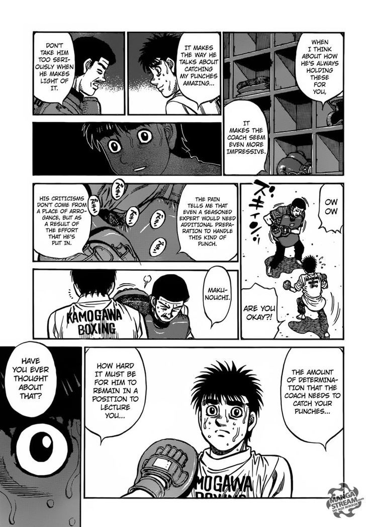 Hajime no Ippo Chapter 1176 page 12 - Chapter 1176