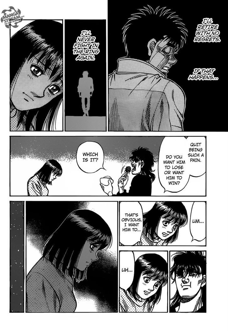 Hajime no Ippo Chapter 1177 page 12 - Chapter 1177
