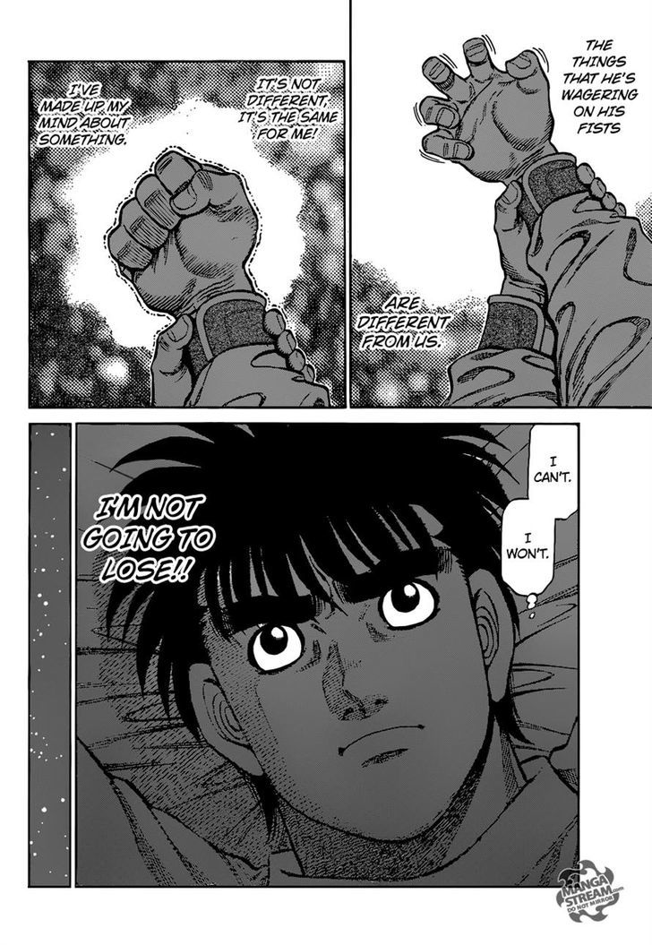 Hajime no Ippo Chapter 1177 page 14 - Chapter 1177