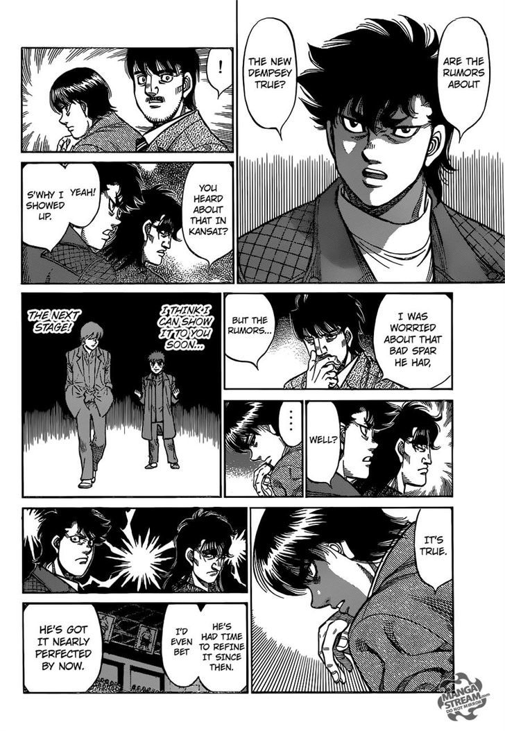 Hajime no Ippo Chapter 1178 page 5 - Chapter 1178
