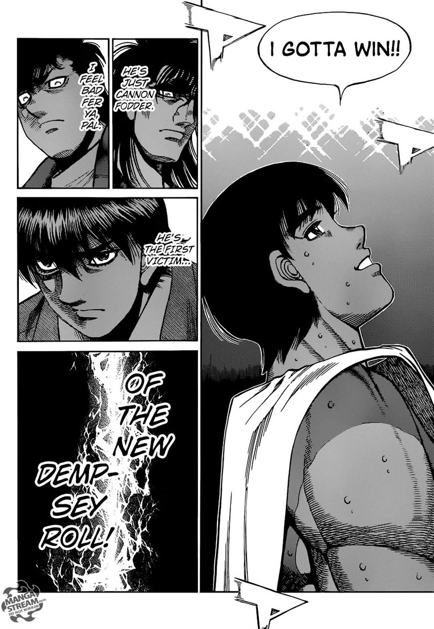 Hajime no Ippo Chapter 1179 page 10 - Chapter 1179 : To The Ring of His Return