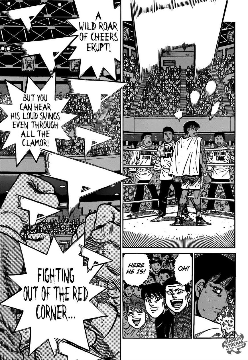 Hajime no Ippo Chapter 1179 page 11 - Chapter 1179 : To The Ring of His Return