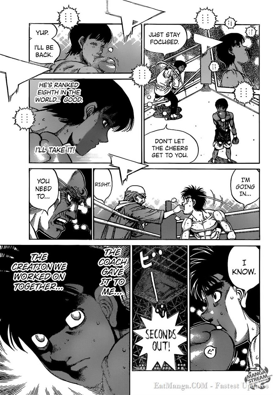 Hajime no Ippo Chapter 1179 page 16 - Chapter 1179 : To The Ring of His Return