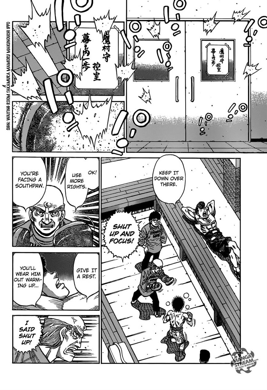 Hajime no Ippo Chapter 1179 page 2 - Chapter 1179 : To The Ring of His Return