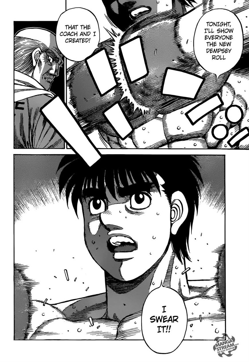 Hajime no Ippo Chapter 1179 page 4 - Chapter 1179 : To The Ring of His Return