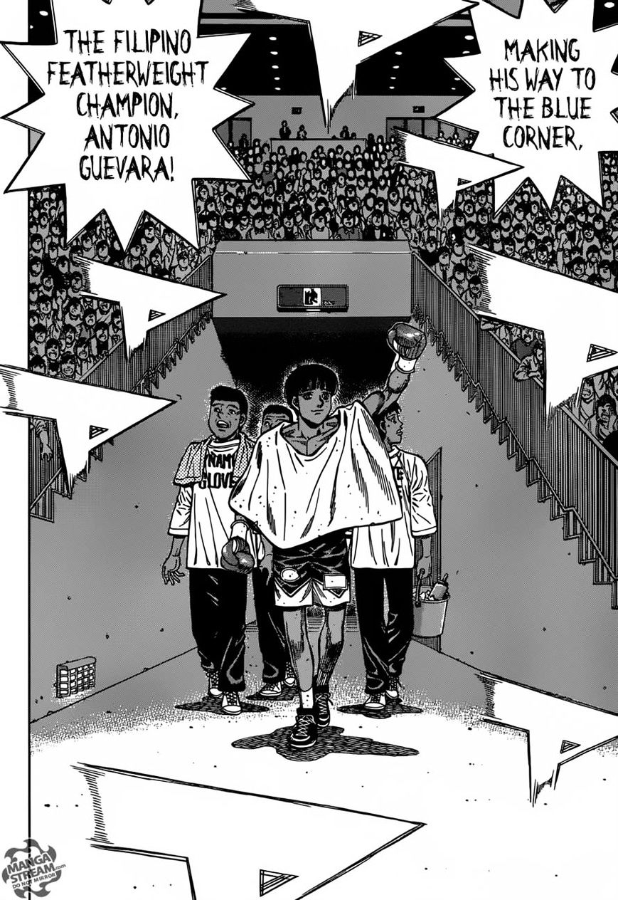 Hajime no Ippo Chapter 1179 page 6 - Chapter 1179 : To The Ring of His Return