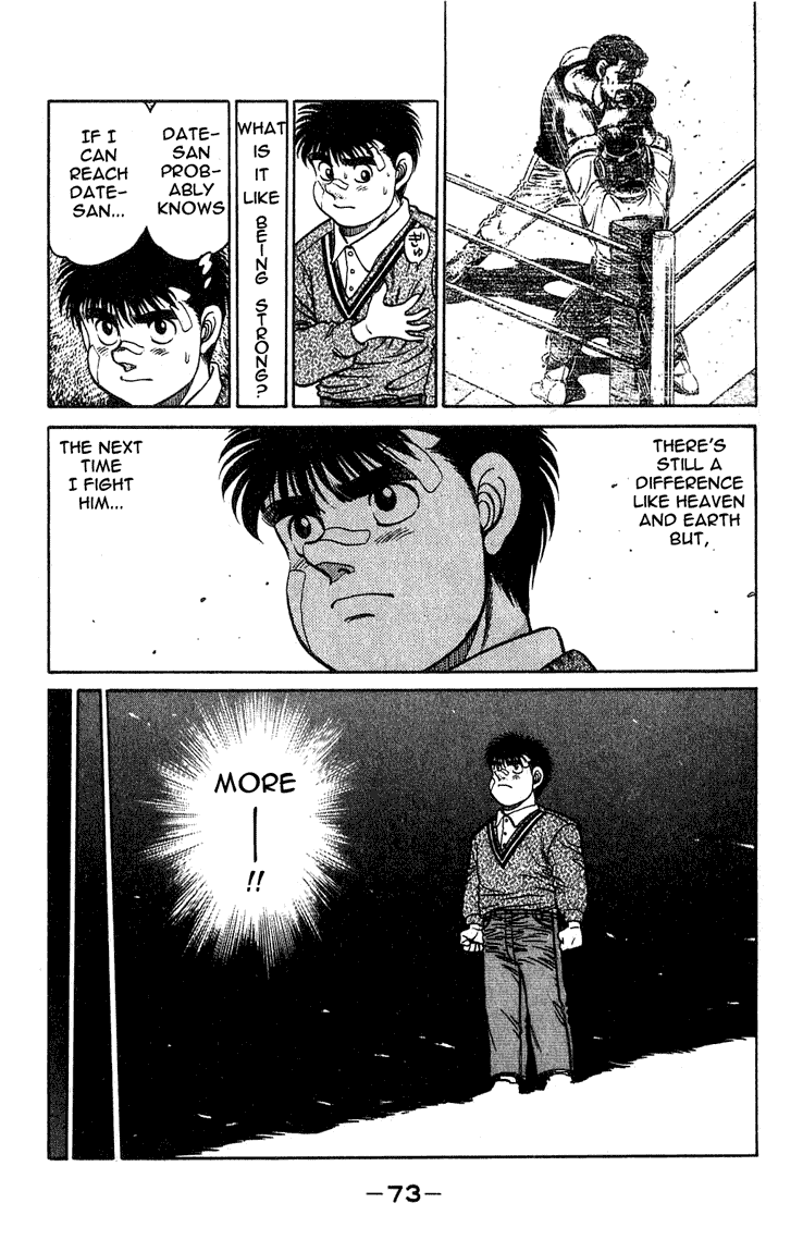 Hajime no Ippo Chapter 118.2 page 11 - Chapter 118 v2 : The Strongest Wimp