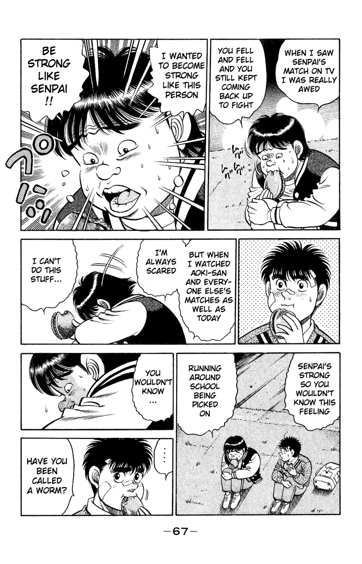 Hajime no Ippo Chapter 118.2 page 5 - Chapter 118 v2 : The Strongest Wimp