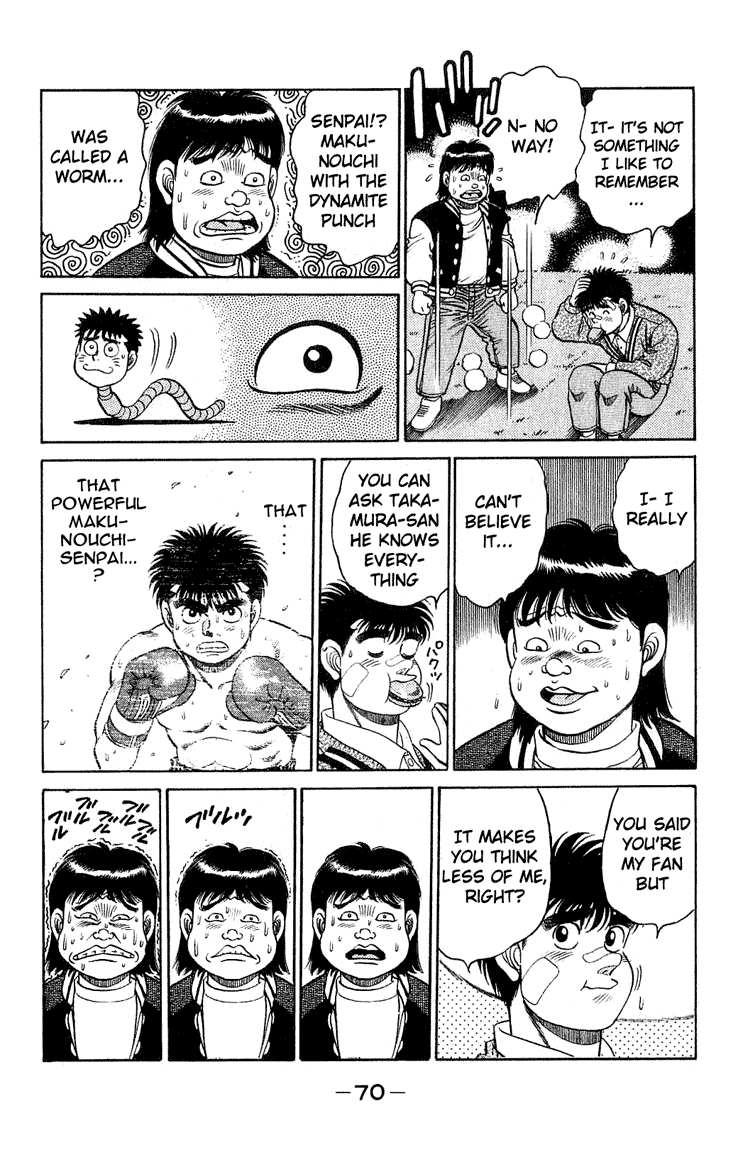 Hajime no Ippo Chapter 118.2 page 8 - Chapter 118 v2 : The Strongest Wimp