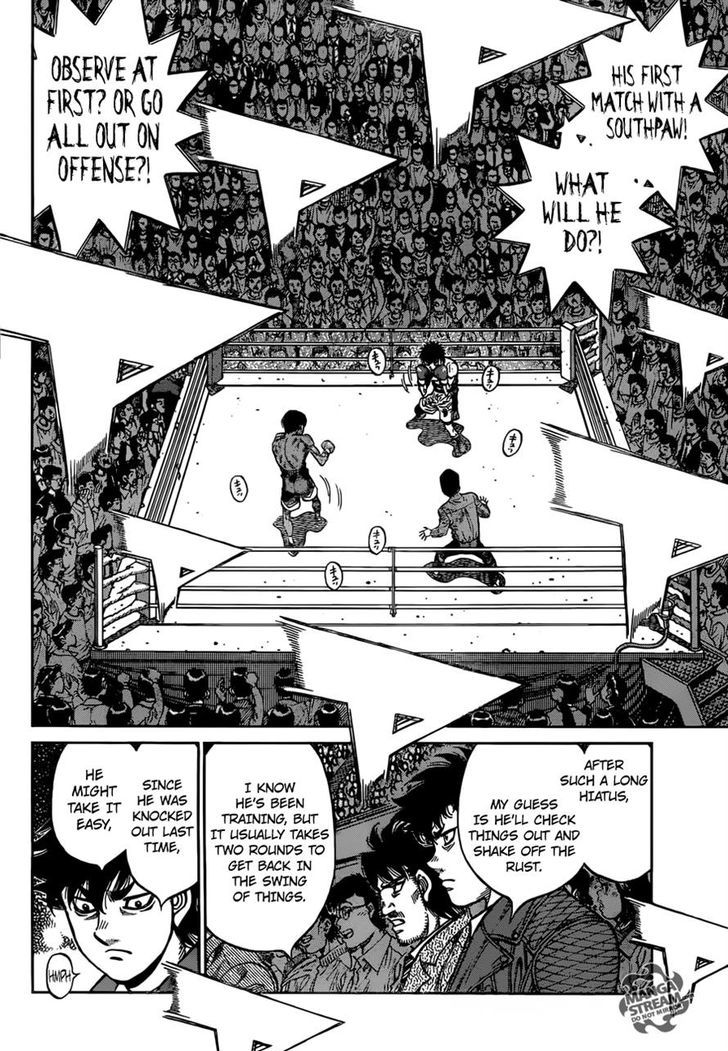 Hajime no Ippo Chapter 1180 page 3 - Chapter 1180