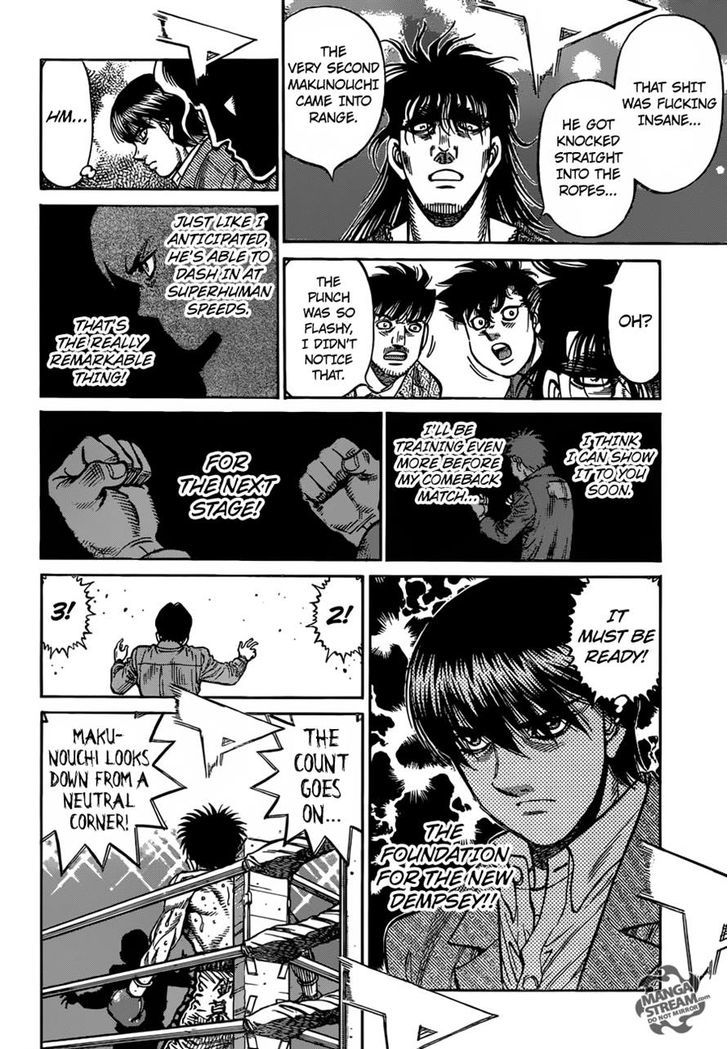 Hajime no Ippo Chapter 1182 page 2 - Chapter 1182 : Pursuit
