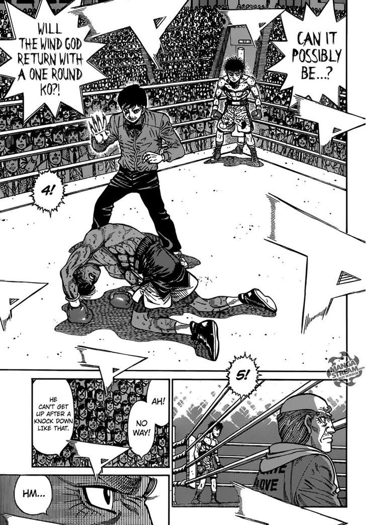 Hajime no Ippo Chapter 1182 page 3 - Chapter 1182 : Pursuit