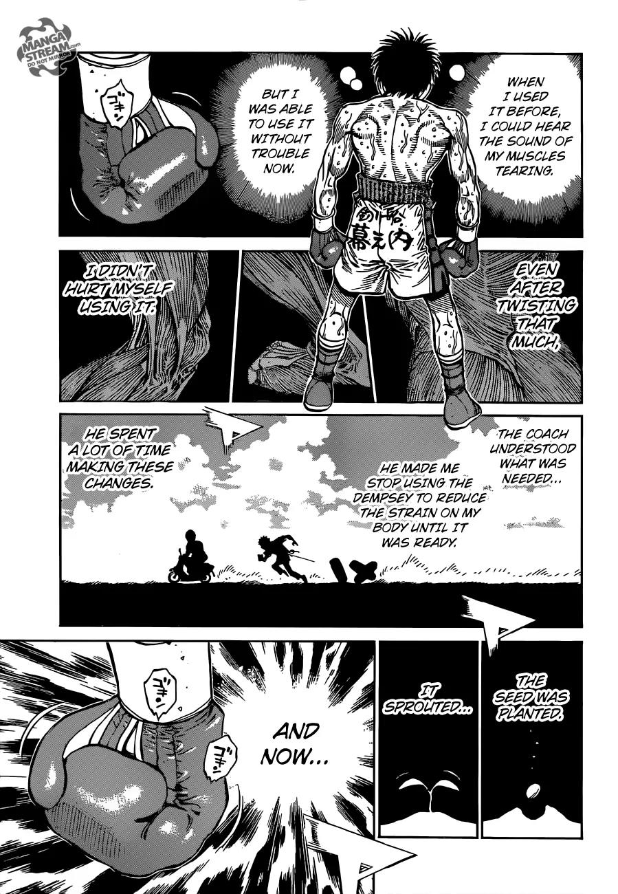 Hajime no Ippo Chapter 1184 page 1 - Chapter 1184: Boulder