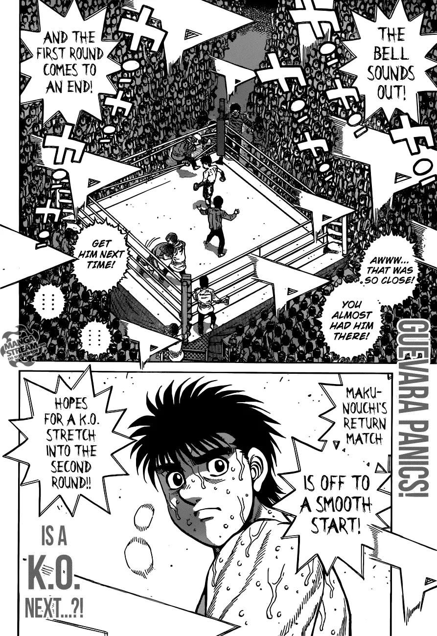Hajime no Ippo Chapter 1184 page 19 - Chapter 1184: Boulder