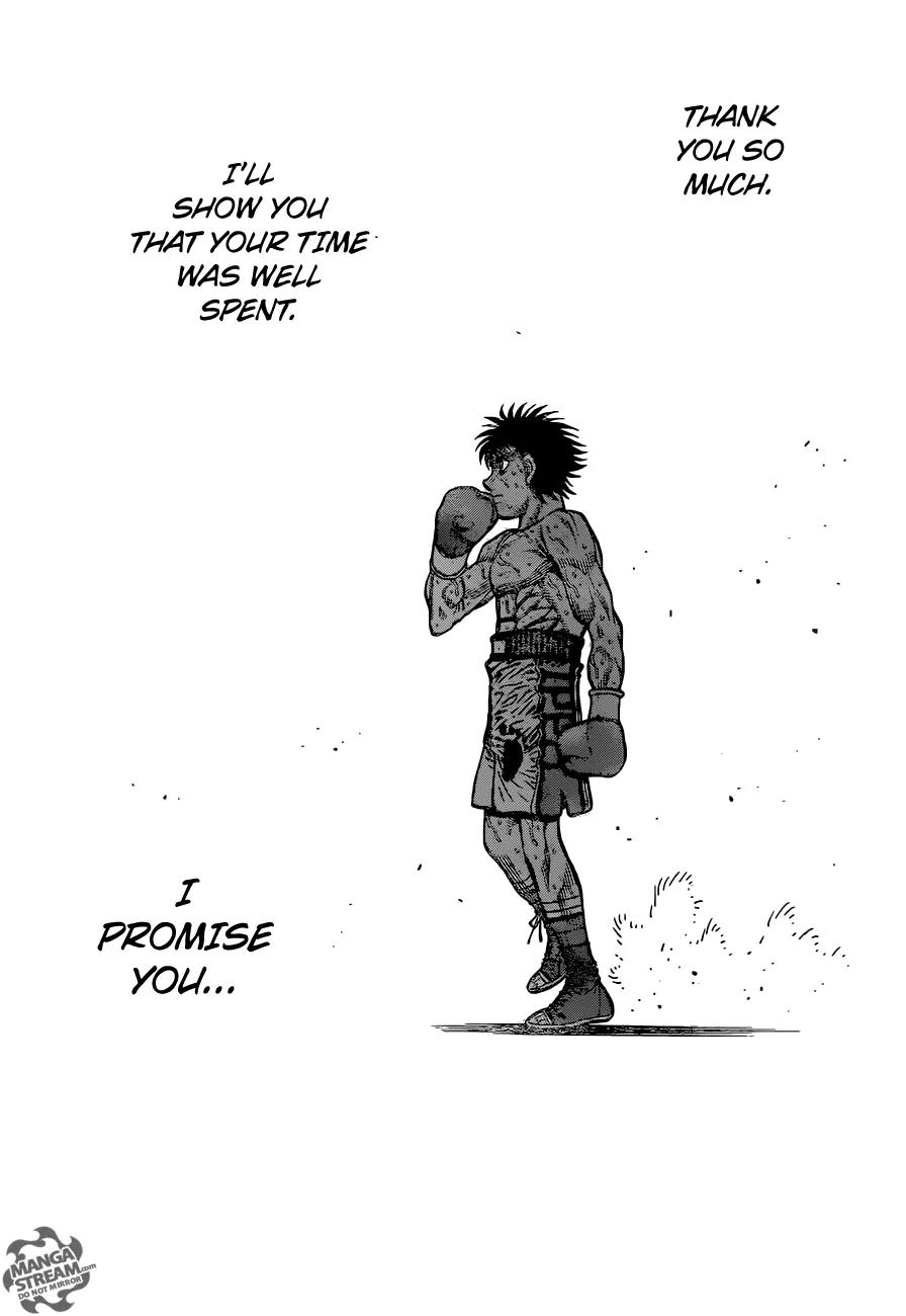 Hajime no Ippo Chapter 1185 page 12 - Chapter 1185: Repaying Gratitude