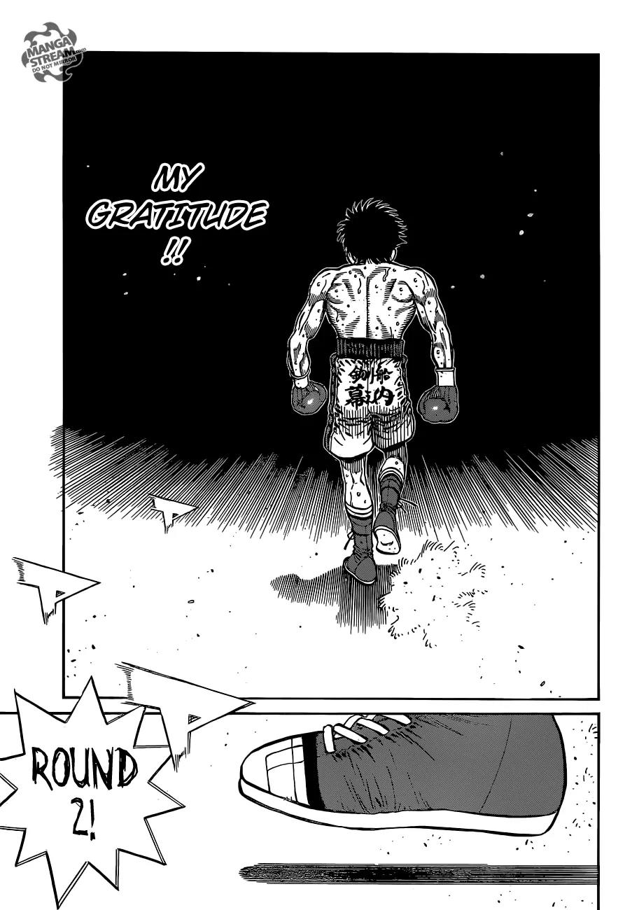 Hajime no Ippo Chapter 1185 page 14 - Chapter 1185: Repaying Gratitude