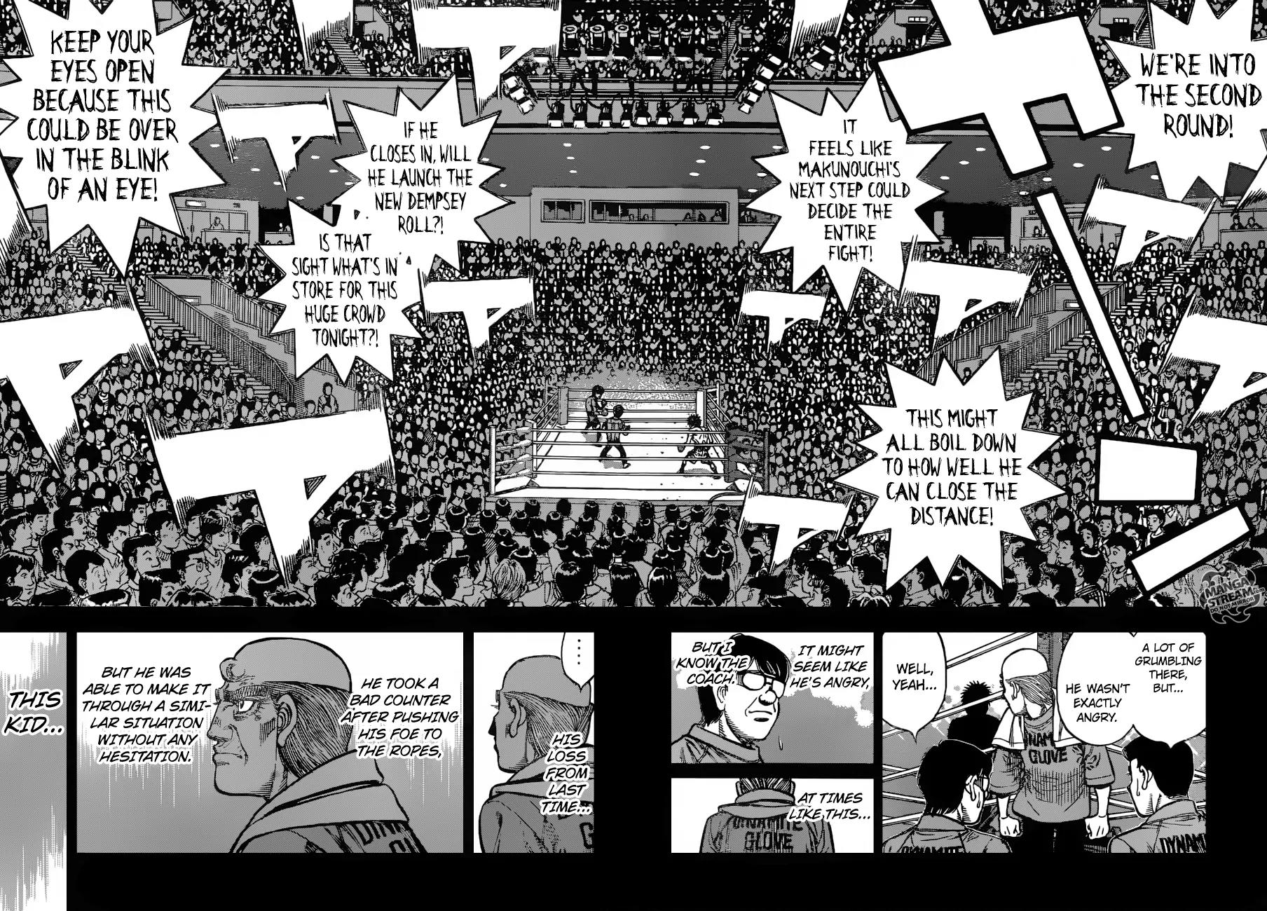 Hajime no Ippo Chapter 1185 page 15 - Chapter 1185: Repaying Gratitude