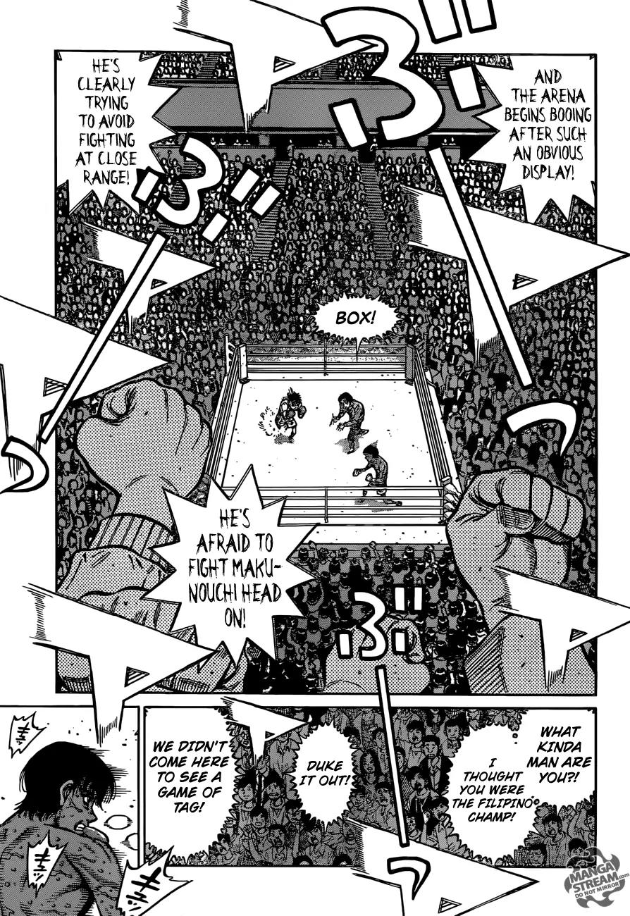 Hajime no Ippo Chapter 1186 page 11 - Chapter 1186: Guevara's Decision