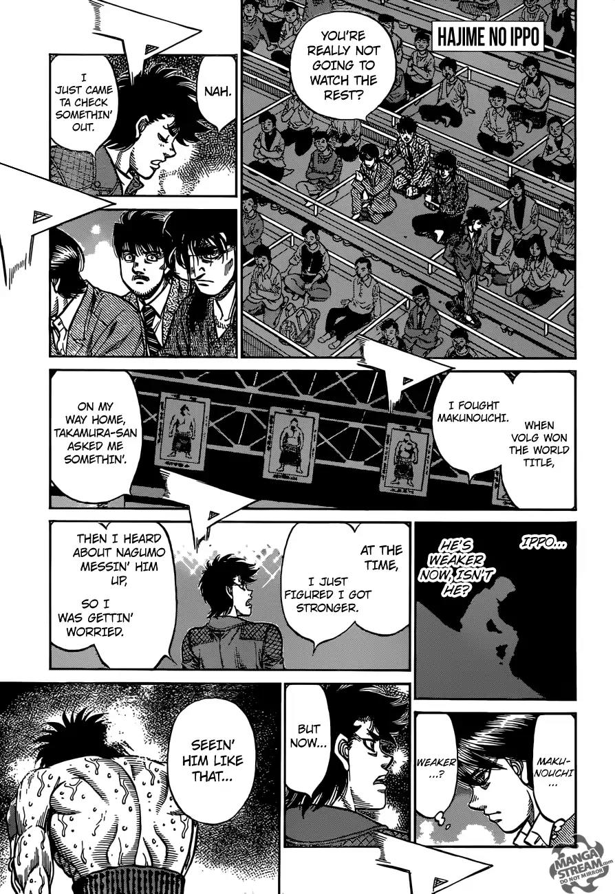 Hajime no Ippo Chapter 1187 page 1 - Chapter 1187: Acceleration