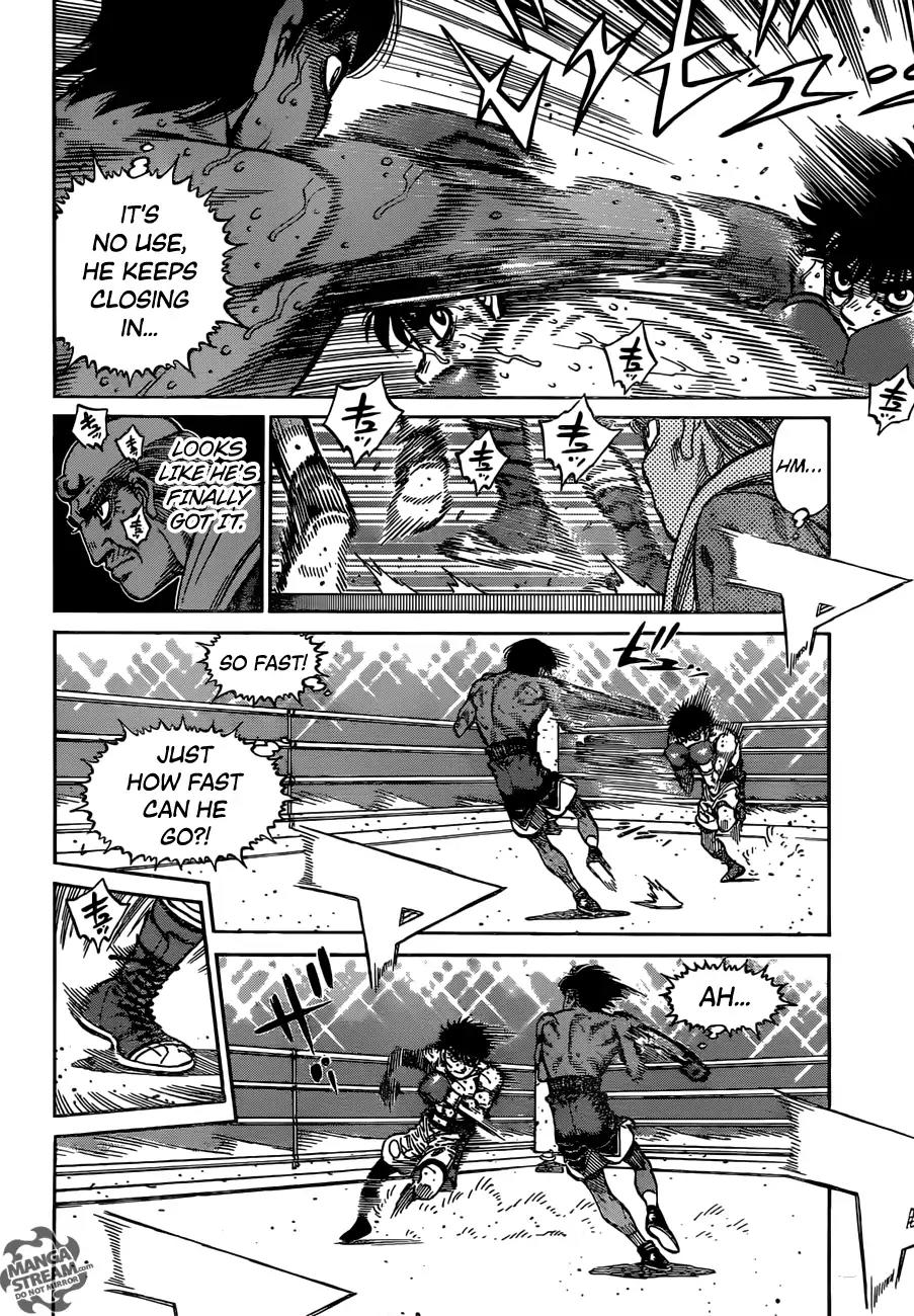 Hajime no Ippo Chapter 1187 page 13 - Chapter 1187: Acceleration