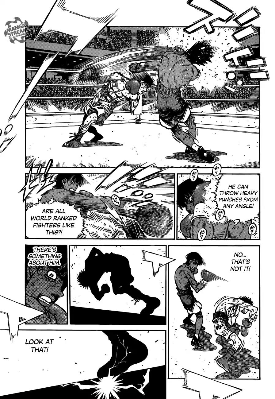 Hajime no Ippo Chapter 1187 page 14 - Chapter 1187: Acceleration