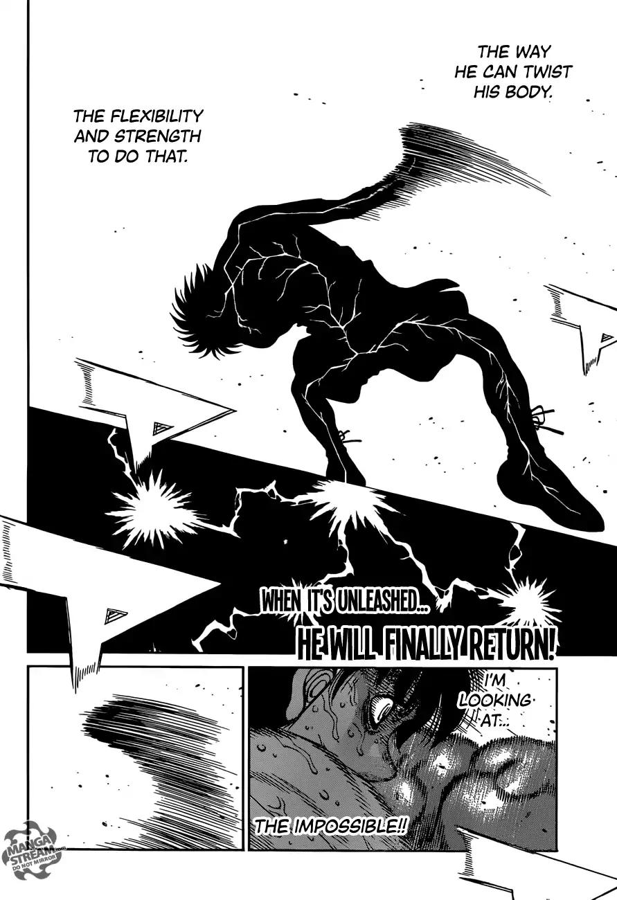 Hajime no Ippo Chapter 1187 page 15 - Chapter 1187: Acceleration