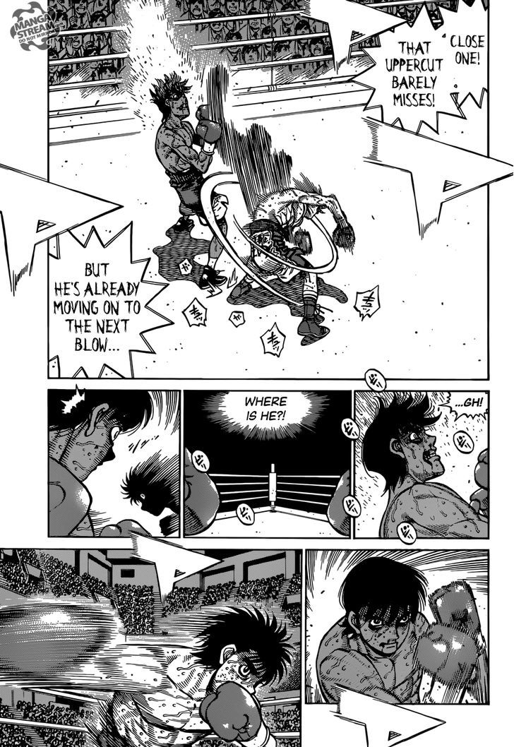 Hajime no Ippo Chapter 1188 page 5 - Chapter 1188 : Deadly Storm