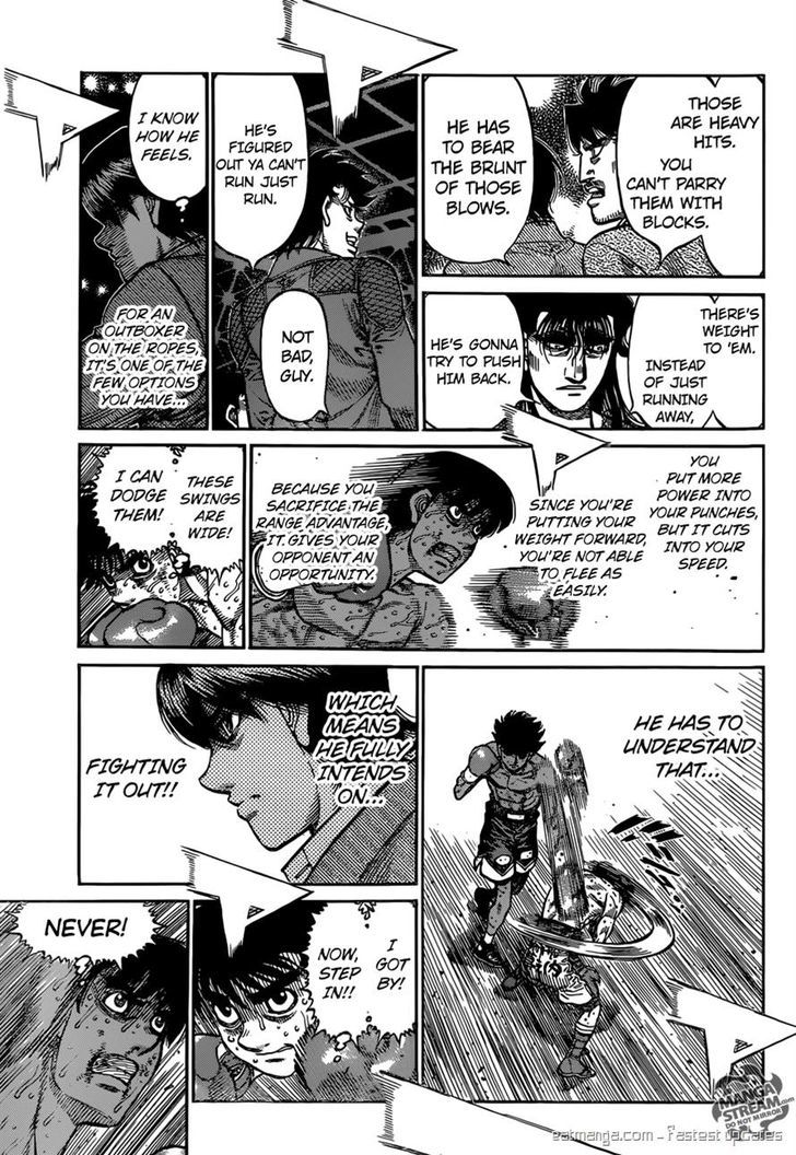 Hajime no Ippo Chapter 1189 page 11 - Chapter 1189