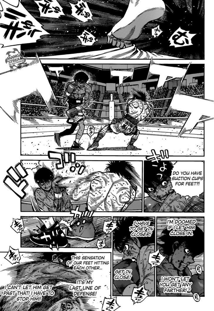 Hajime no Ippo Chapter 1189 page 15 - Chapter 1189