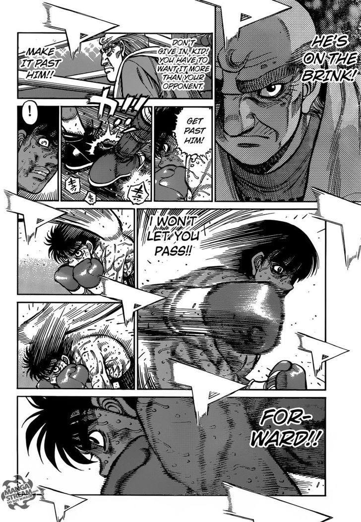 Hajime no Ippo Chapter 1189 page 16 - Chapter 1189
