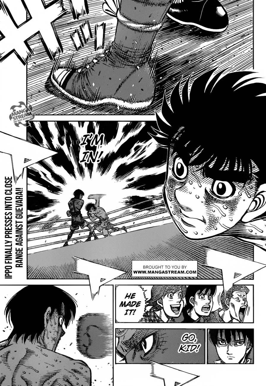 Hajime no Ippo Chapter 1190 page 1 - Chapter 1190