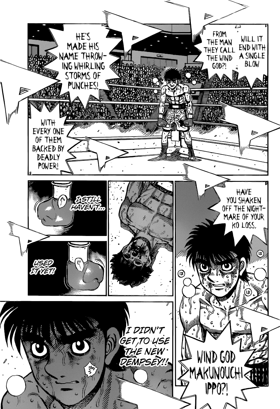 Hajime no Ippo Chapter 1190 page 9 - Chapter 1190
