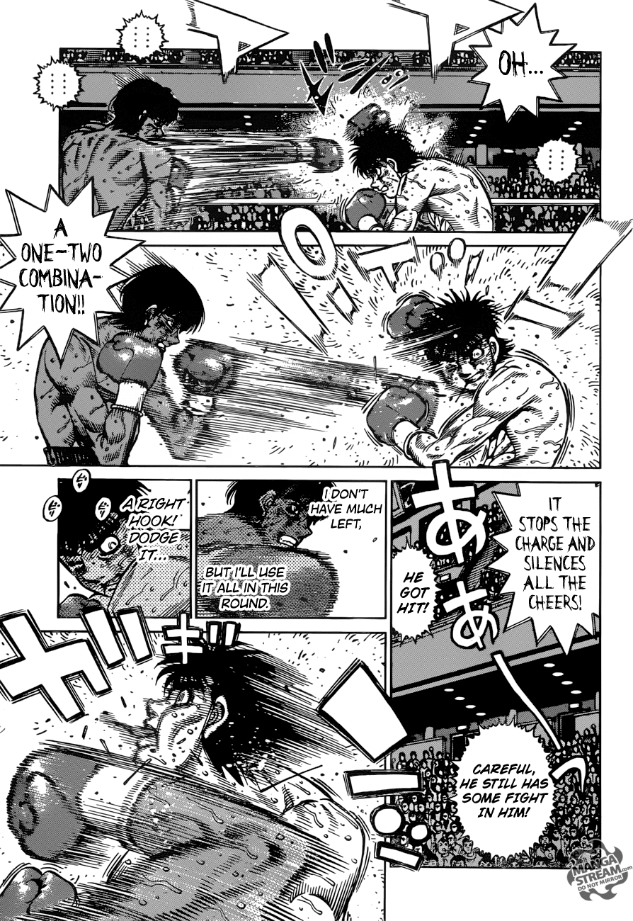 Hajime no Ippo Chapter 1191 page 15 - Chapter 1191