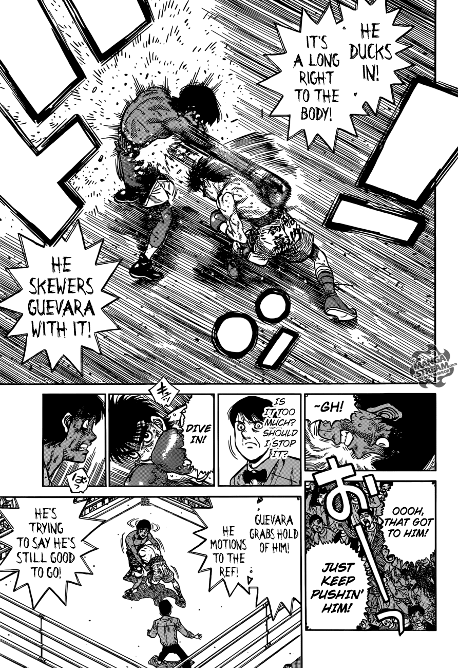 Hajime no Ippo Chapter 1191 page 17 - Chapter 1191