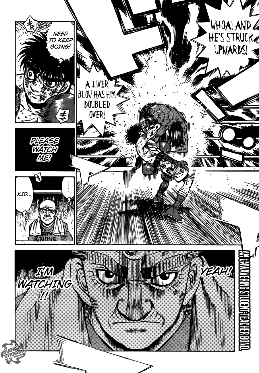 Hajime no Ippo Chapter 1191 page 18 - Chapter 1191