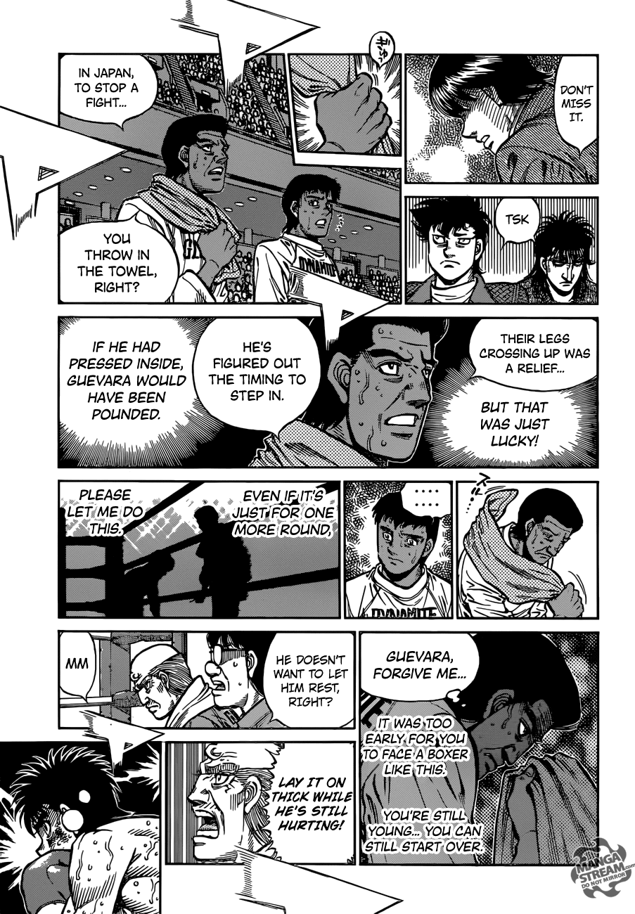 Hajime no Ippo Chapter 1192 page 8 - Chapter 1192