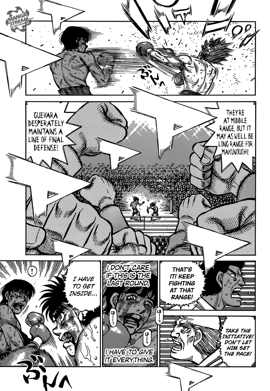 Hajime no Ippo Chapter 1193 page 5 - Chapter 1193
