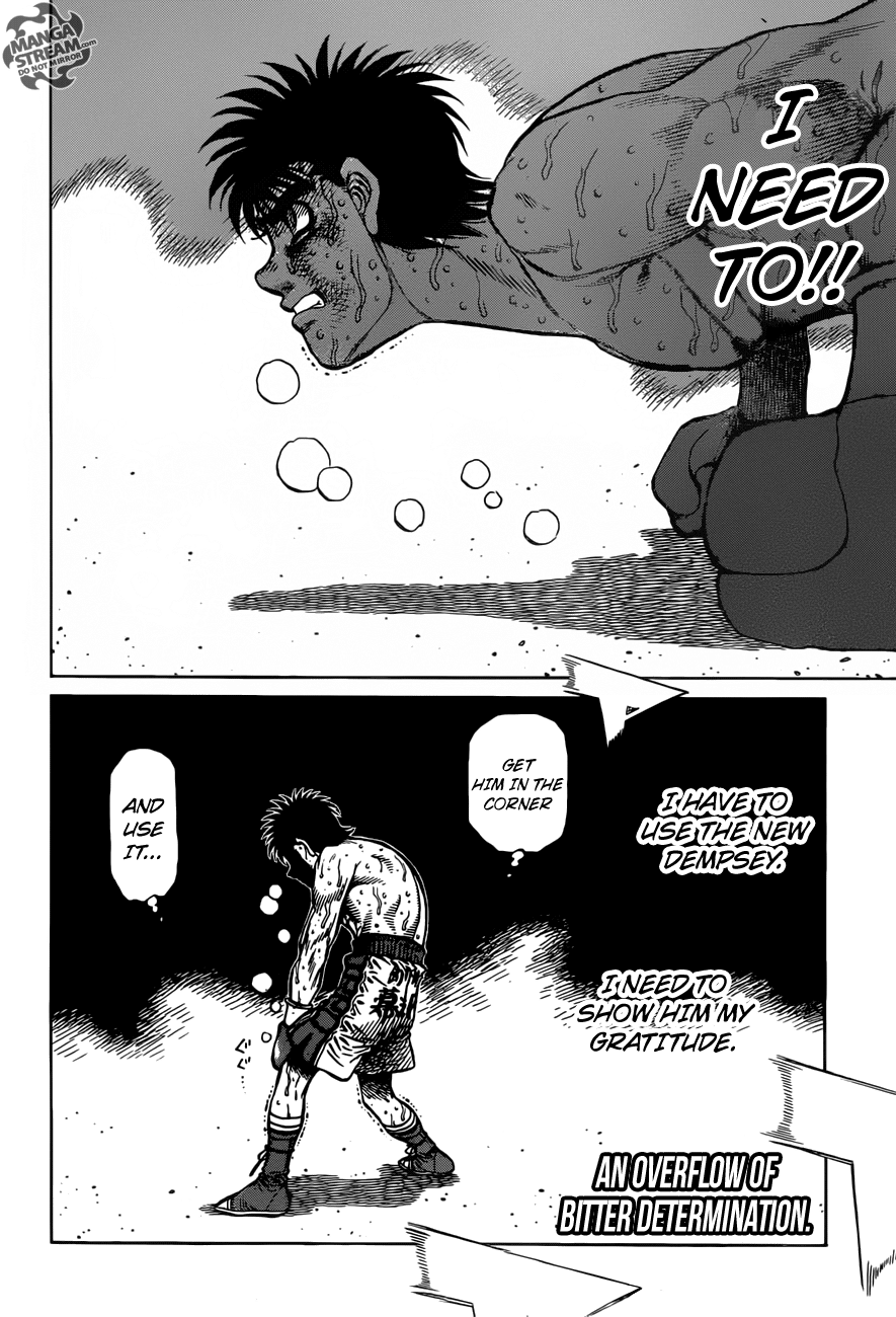 Hajime no Ippo Chapter 1195 page 18 - Chapter 1195
