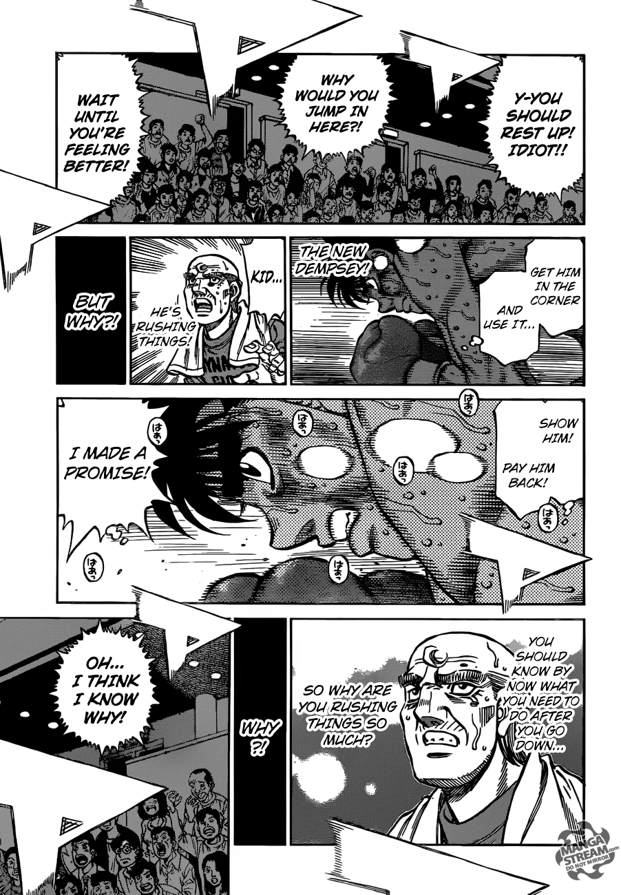 Hajime no Ippo Chapter 1196 page 10 - Chapter 1196