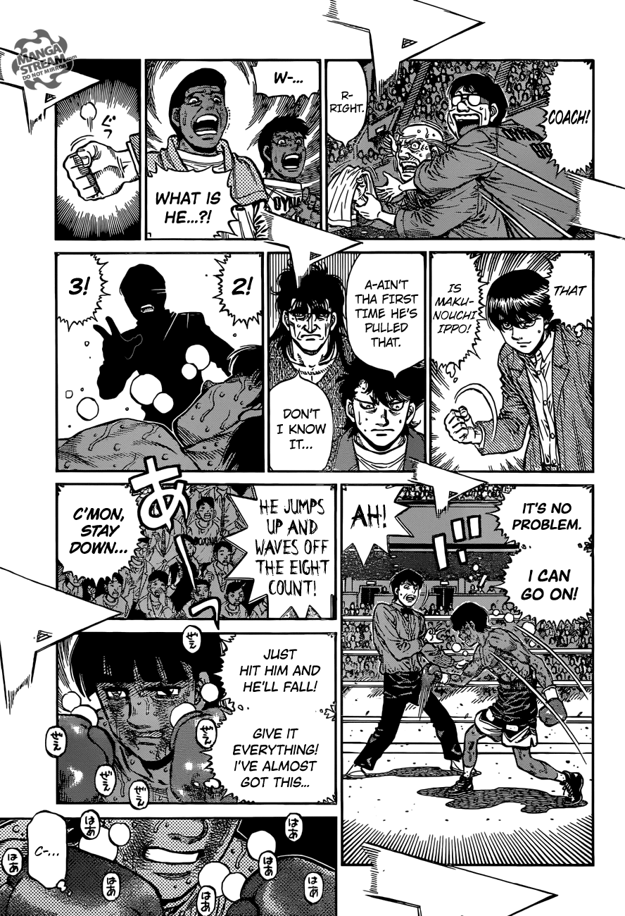 Hajime no Ippo Chapter 1199 page 10 - Chapter 1199