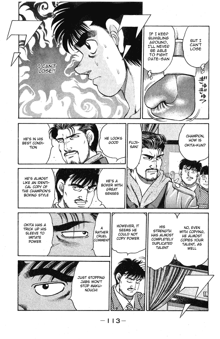 Hajime no Ippo Chapter 120.2 page 10 - Chapter 120 v2 : New and Old Rookie King Fight