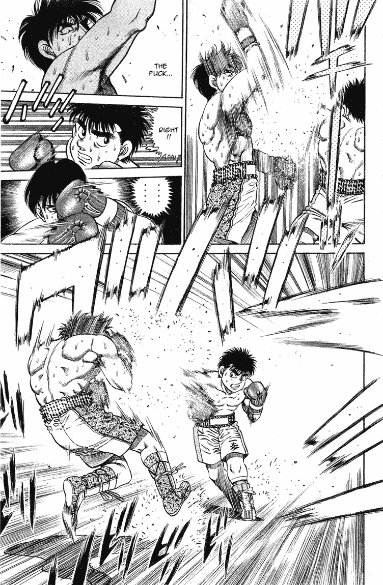 Hajime no Ippo Chapter 120.2 page 16 - Chapter 120 v2 : New and Old Rookie King Fight