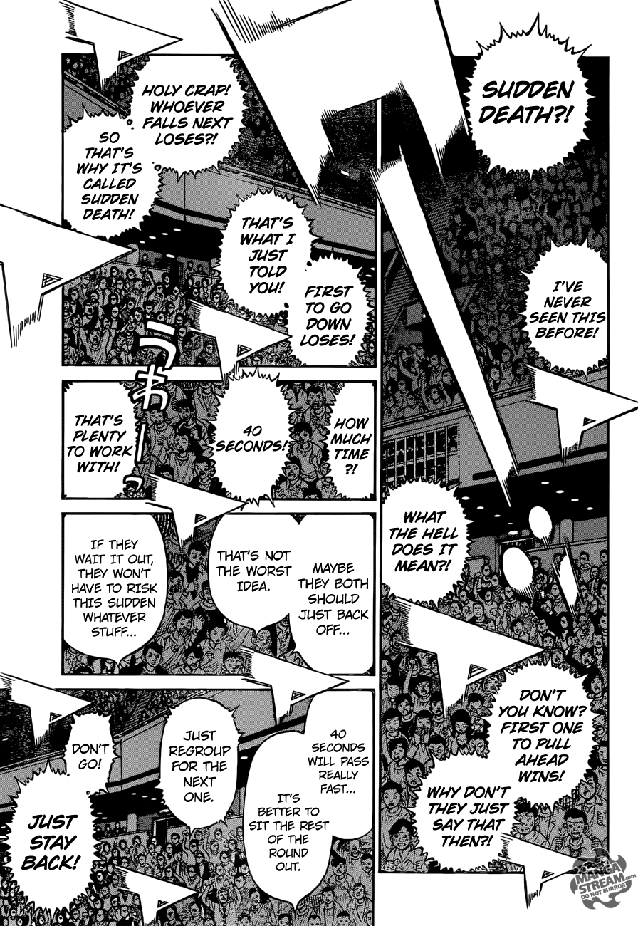 Hajime no Ippo Chapter 1200 page 10 - Chapter 1200