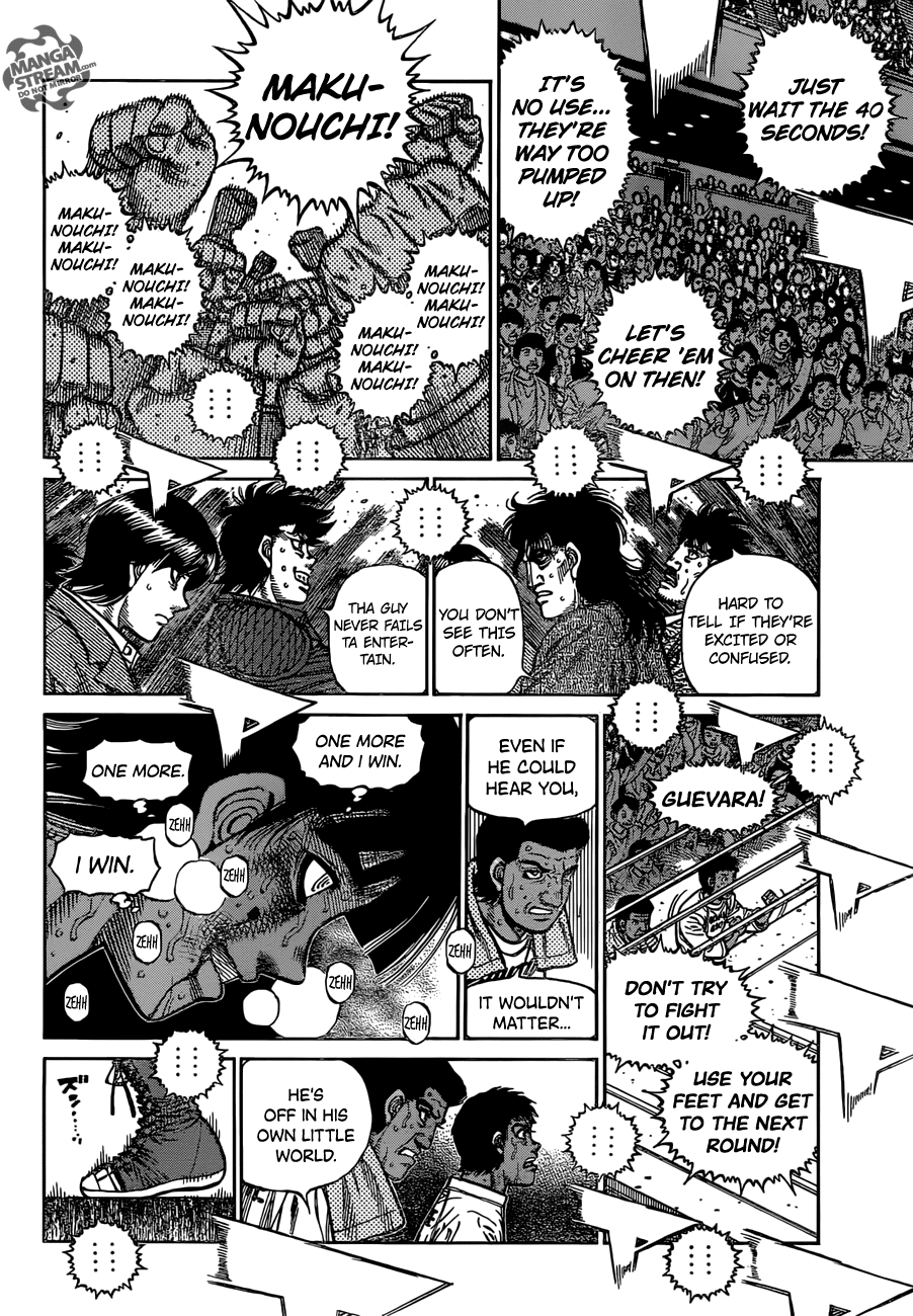 Hajime no Ippo Chapter 1200 page 12 - Chapter 1200