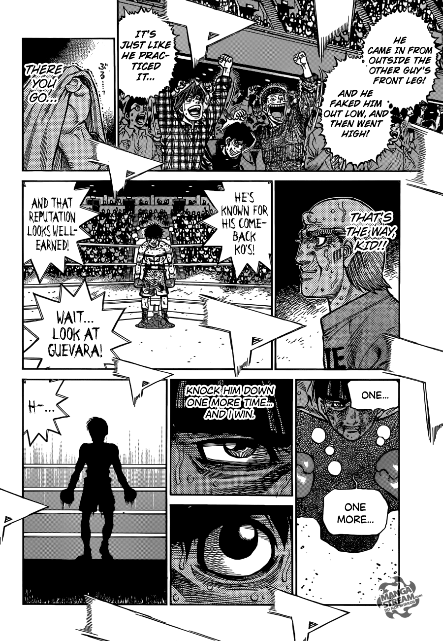 Hajime no Ippo Chapter 1200 page 7 - Chapter 1200