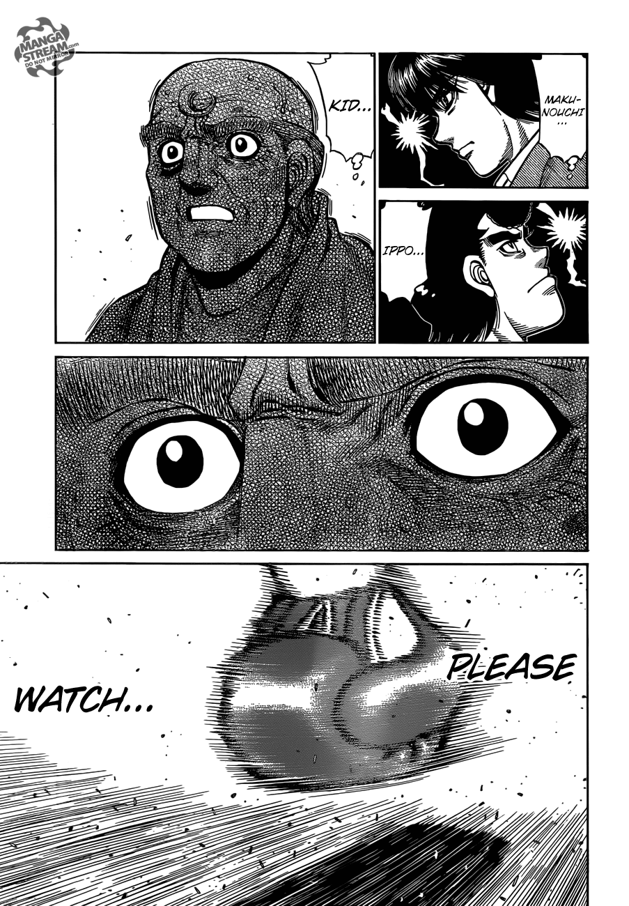 Hajime no Ippo Chapter 1201 page 16 - Chapter 1201
