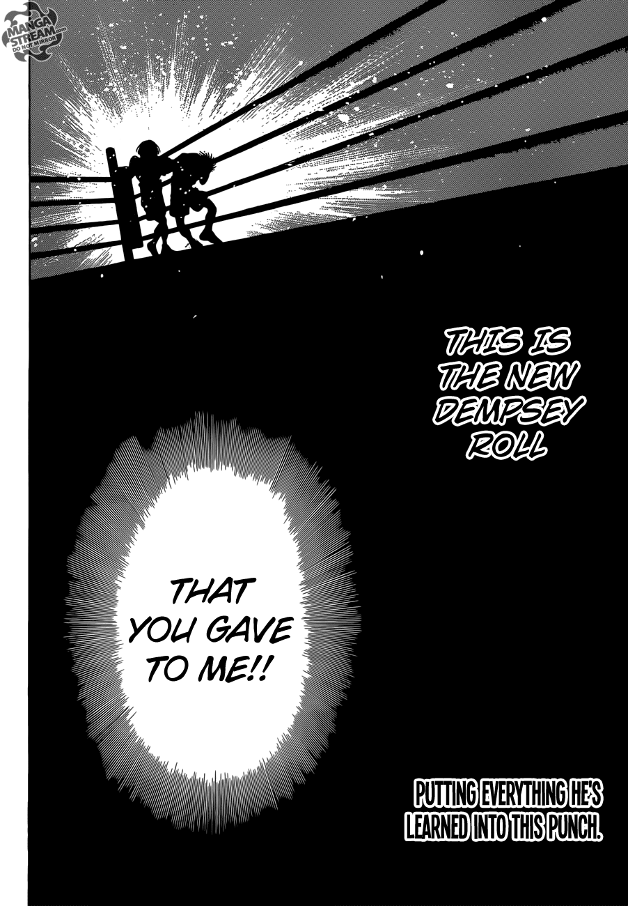 Hajime no Ippo Chapter 1201 page 17 - Chapter 1201